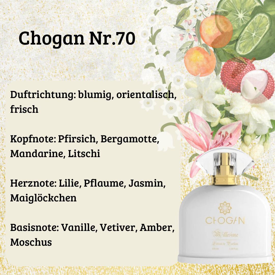 Damen Parfüm - Chogan Nr. 70 **The One** - Sparfüm - Home of Fragrances