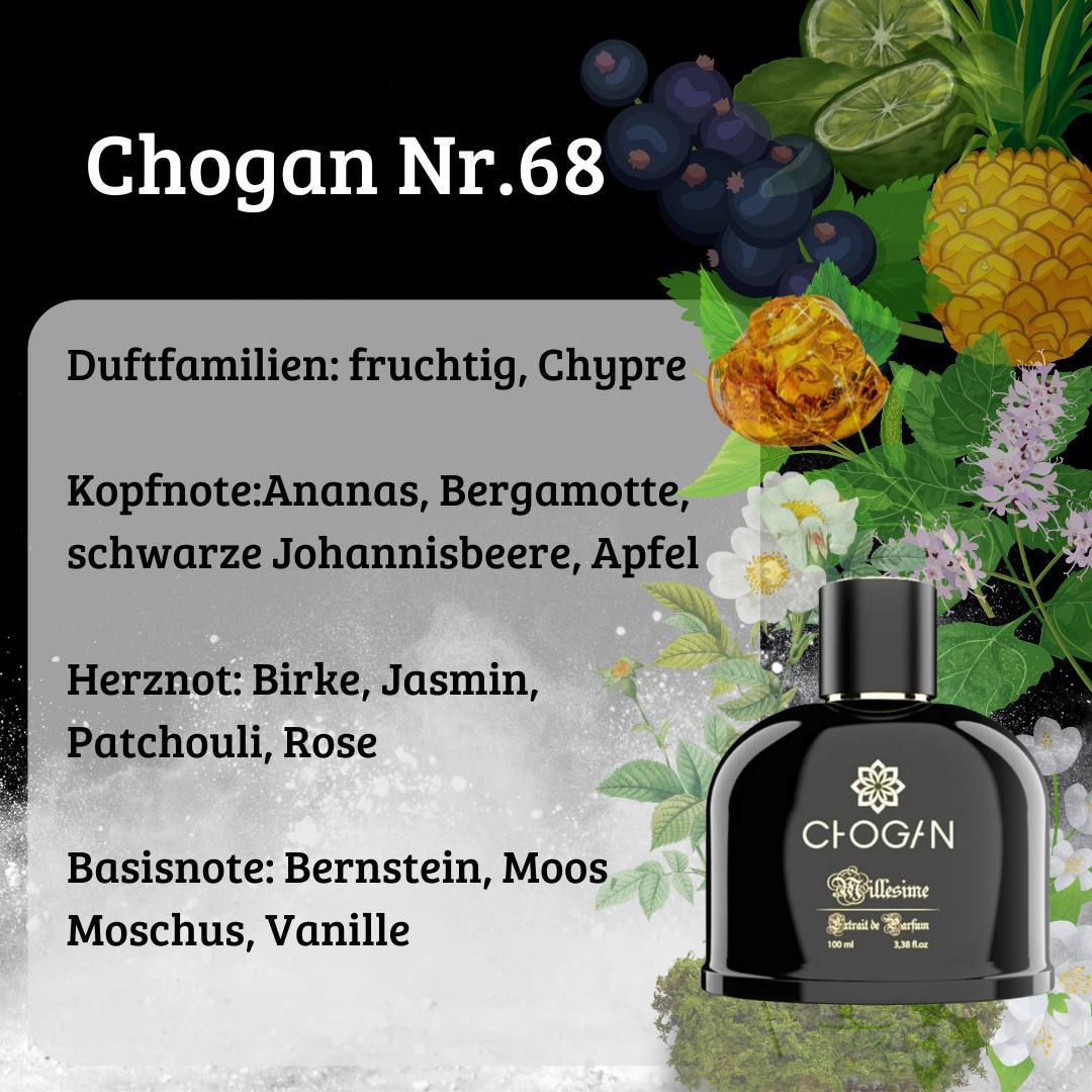 Herren Parfüm - Chogan Nr. 68 **Aventus** - Sparfüm - Home of Fragrances