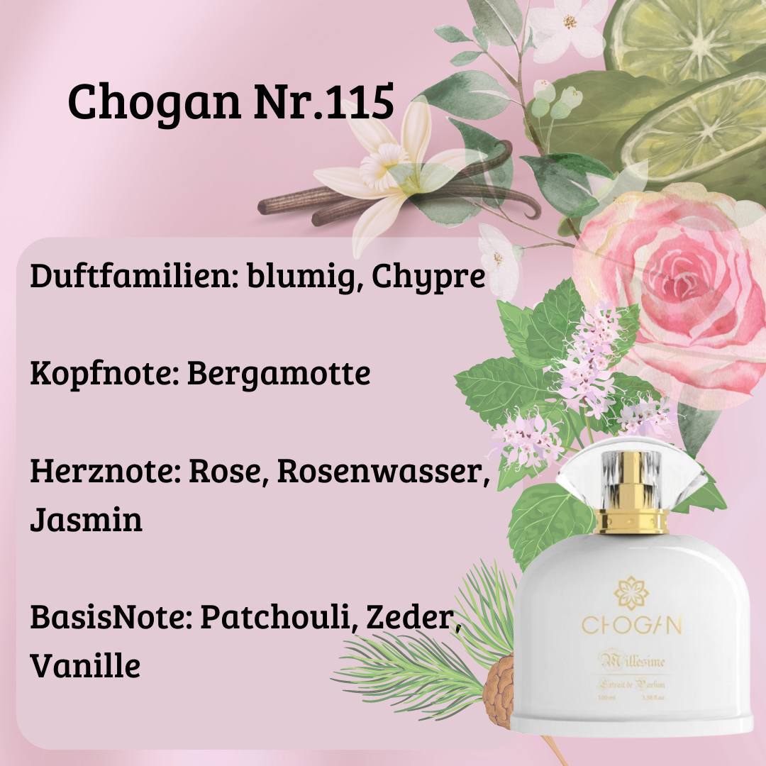 Damen Parfüm - Chogan Nr. 115 **Idole** - Sparfüm - Home of Fragrances