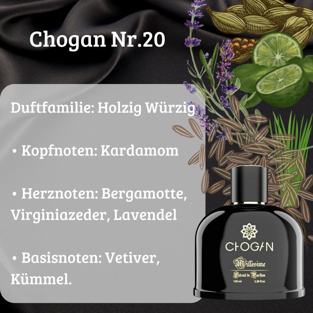Herren Parfüm - Chogan Nr. 20 **La Nuit de L'Homme** - Sparfüm - Home of Fragrances