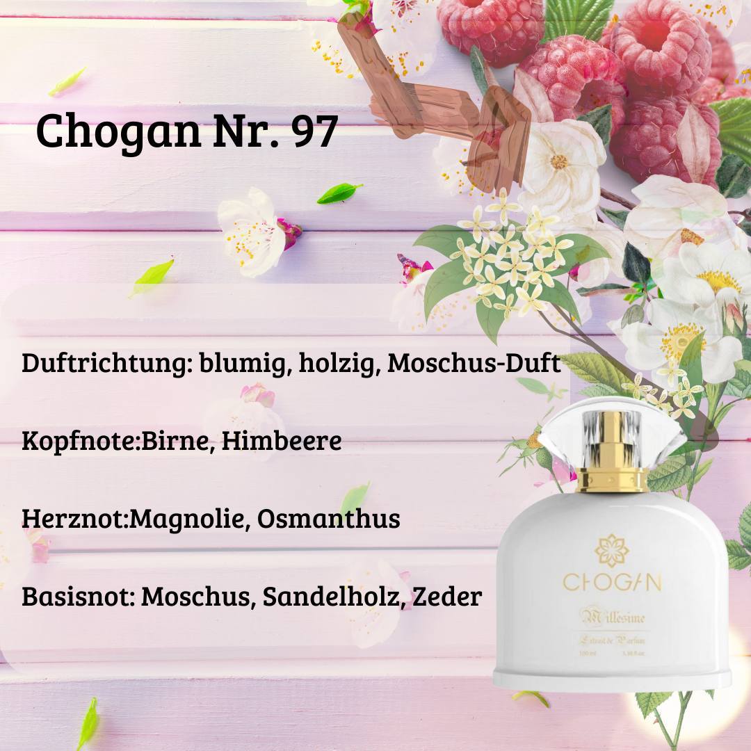 Damen Parfüm - Chogan Nr. 97 **Amo Ferragamo** - Sparfüm - Home of Fragrances