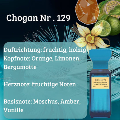 Luxury Unisex Parfüm - Chogan Nr. 129 **Erba Pura** - Sparfüm - Home of Fragrances