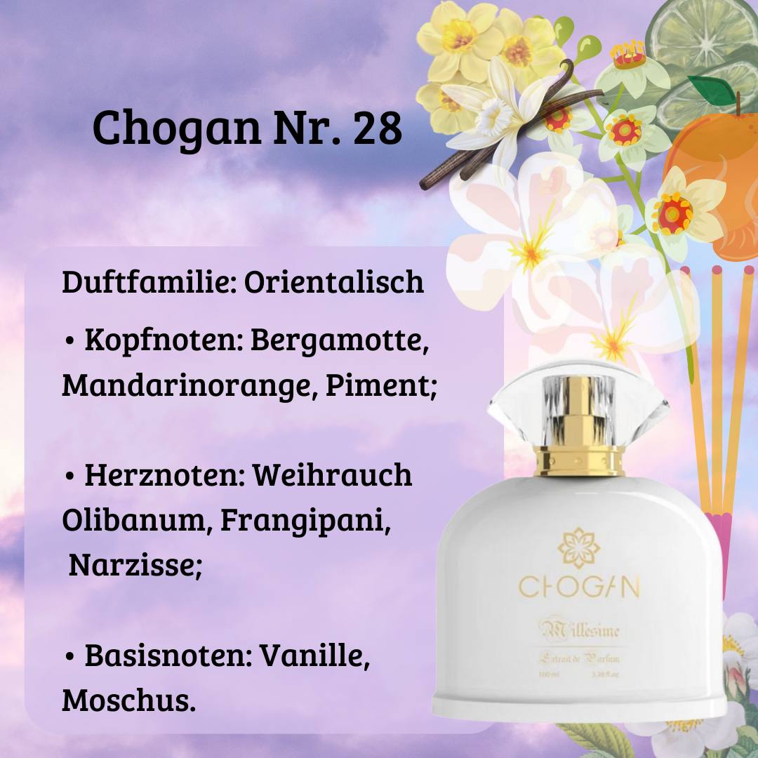 Damen Parfüm - Chogan Nr. 28 **Angel** - Sparfüm - Home of Fragrances