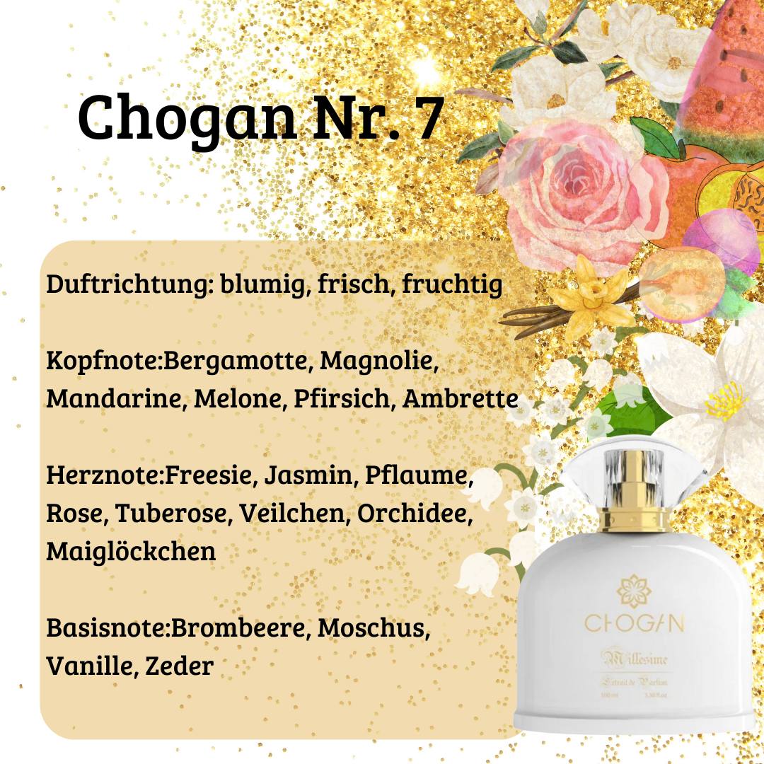 Damen Parfüm - Chogan Nr. 07 **J'adore** - Sparfüm - Home of Fragrances
